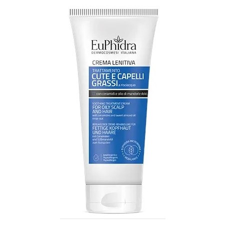 Zeta Farmaceutici Euphidra Crema Lenitiva Cuoio Capelluto Grassi 200 Ml