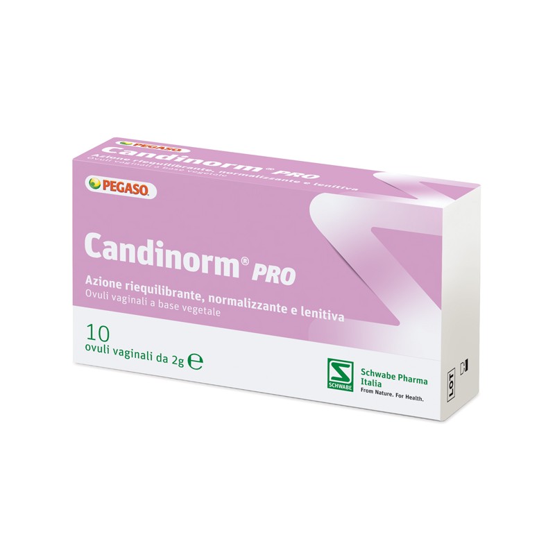 Schwabe Pharma Italia Candinorm Pro 10 Ovuli Vaginali