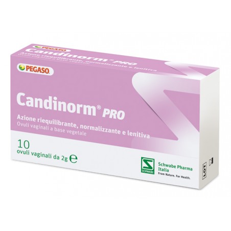 Schwabe Pharma Italia Candinorm Pro 10 Ovuli Vaginali