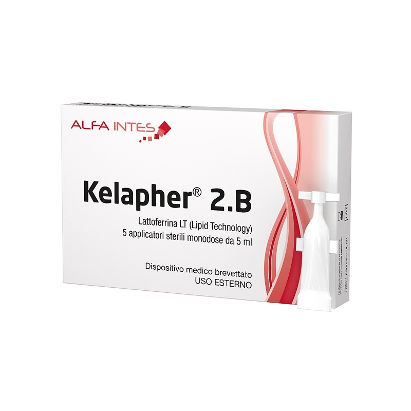 Alfa Intes Kelapher 2b 5 Applicatori Sterili Monodose Da 5 Ml Terapia Topica