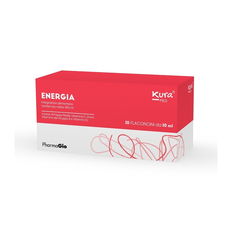 Pharmagio Kura Ped Energia 10 Flaconcini X 10 Ml