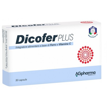 Dicofer Plus Integratore per il metabolismo energetico 30 capsule