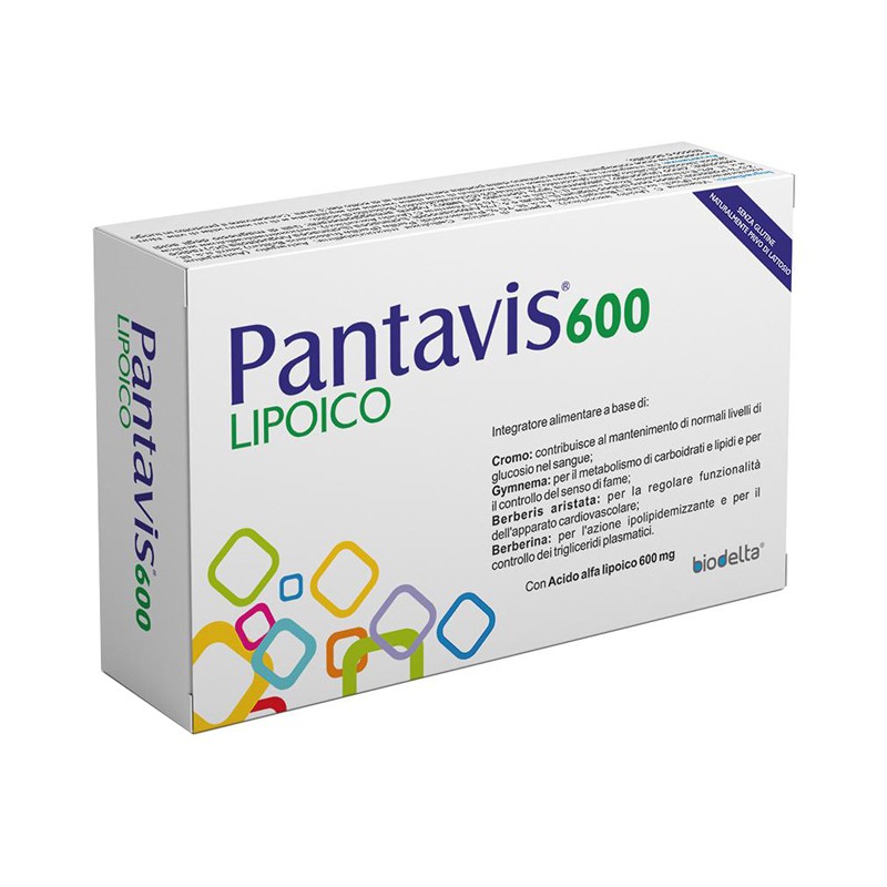 Biodelta Pantavis 600 Lipoico 30 Compresse