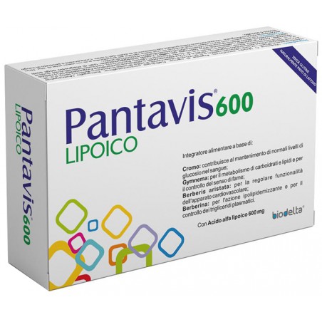 Biodelta Pantavis 600 Lipoico 30 Compresse