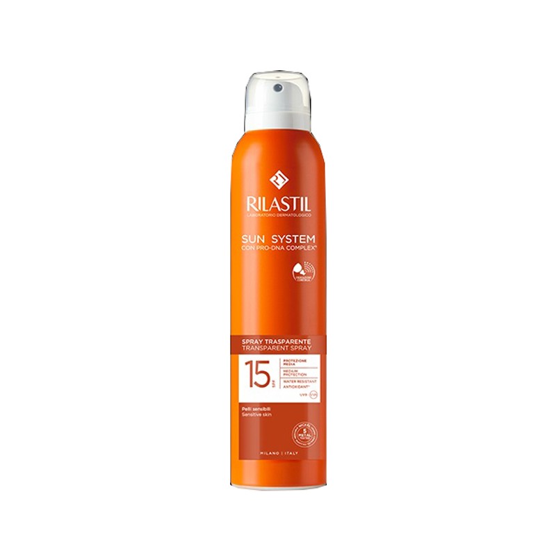 Ist. Ganassini Rilastil Sun System Transparent Spray Spf15 200 Ml