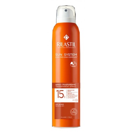 Ist. Ganassini Rilastil Sun System Transparent Spray Spf15 200 Ml