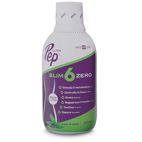 Bios Line Ultra Pep Slim 6 Zero Te' Verde 500 Ml Biosline