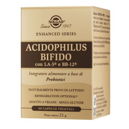 Solgar It. Multinutrient Acidophilus Bifido 60 Capsule Vegetali