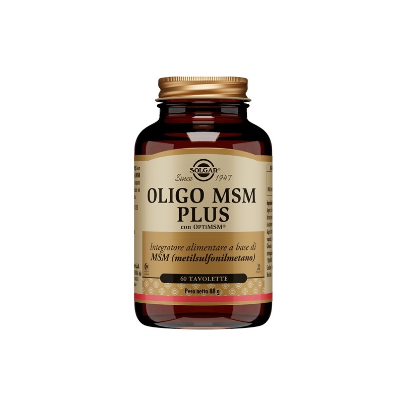 Solgar It. Multinutrient Oligo Msm Plus 60 Tavolette