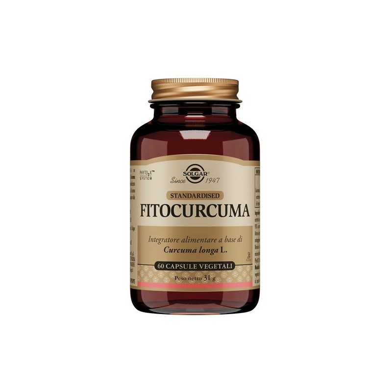 Solgar It. Multinutrient Fitocurcuma 60 Capsule Vegetali