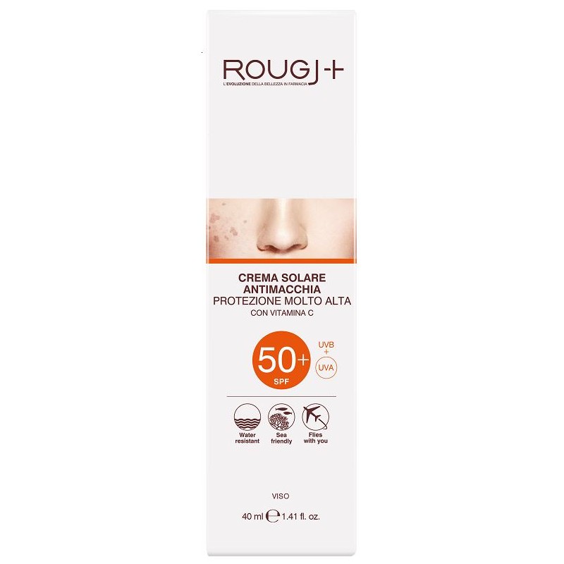 Rougj Group Rougj Solare Spf50+ Viso Antimacchia Vitamina C 40 Ml