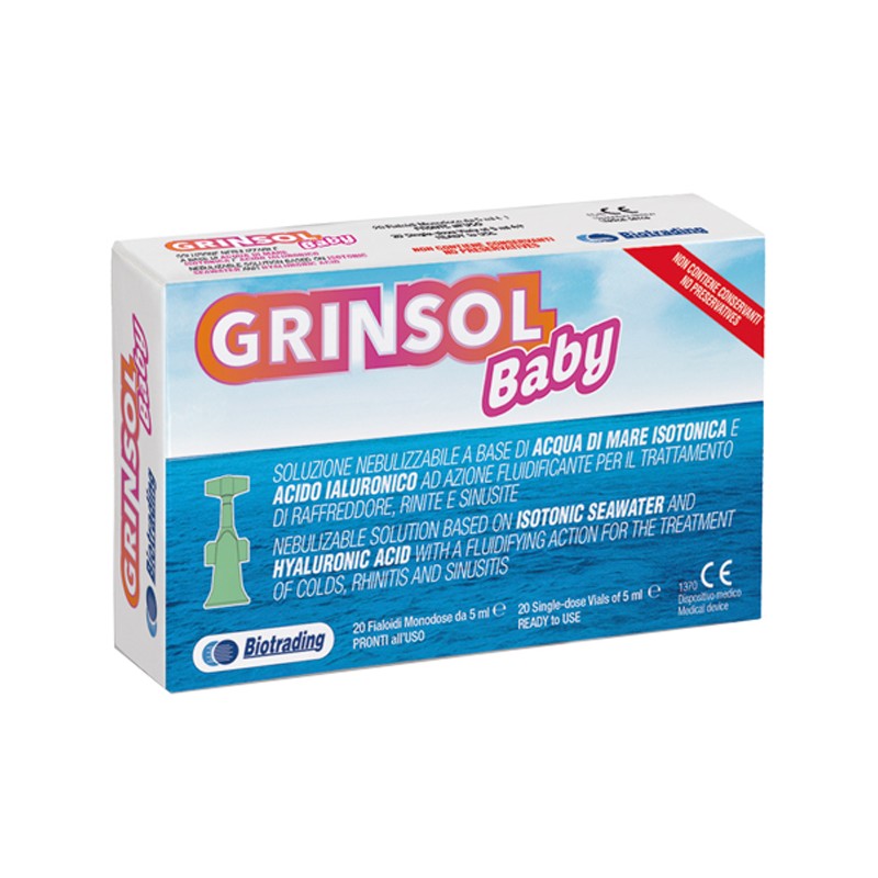 Biotrading Unipersonale Grinsol Baby 20 Fiale