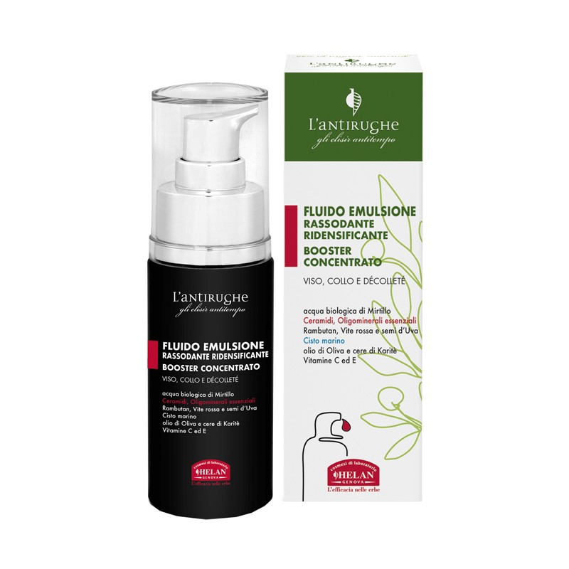 Helan Cosmesi Elisir Antitempo L'antirughe Fluido Emulsione Rassodante Ridensificante Booster Concentrato 30 Ml