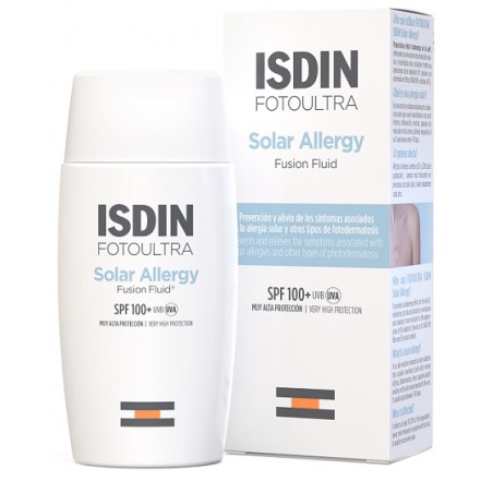 Isdin Fotoultra Solar Allergy Fusion Fluid Spf100 50 Ml