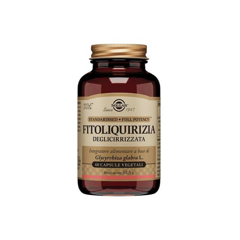 Solgar It. Multinutrient Fitoliquirizia Deglicirizzata 60 Capsule Vegetali