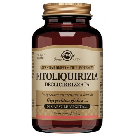 Solgar It. Multinutrient Fitoliquirizia Deglicirizzata 60 Capsule Vegetali