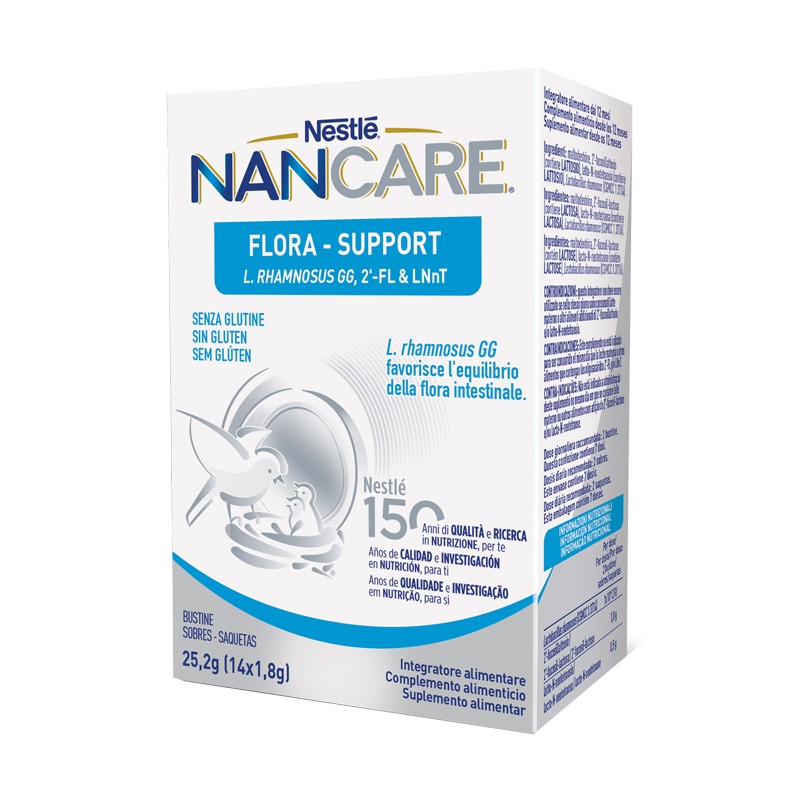 Nestle' Italiana Nestle' Nancare Flora Support 14 Bustine