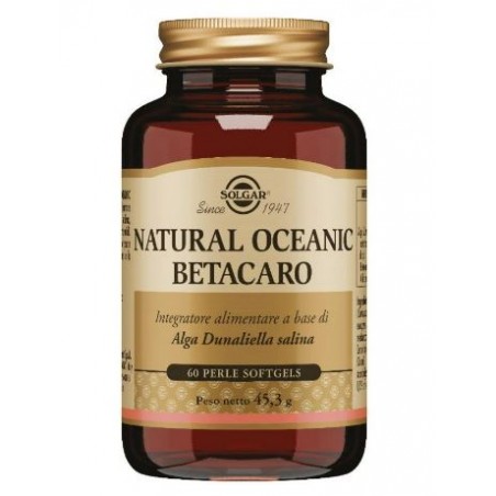 Solgar It. Multinutrient Natural Oceanic Betacaro 60 Perle