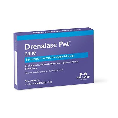 N. B. F. Lanes Drenalase Pet 30 Compresse