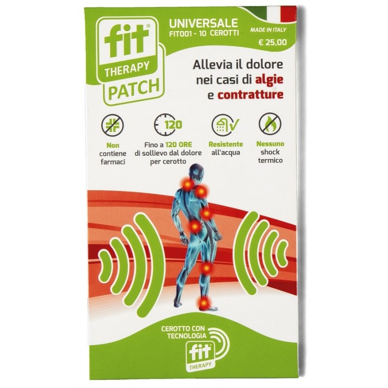 D. Fenstec Cerotto Fit Therapy Universale 10 Pezzi