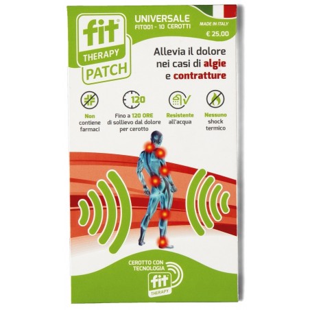 D. Fenstec Cerotto Fit Therapy Universale 10 Pezzi