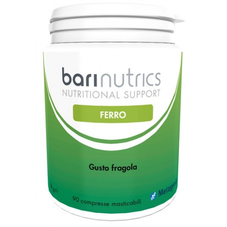 Metagenics Belgium Bvba Barinutrics Ferro Fragola Ita 90 Compresse