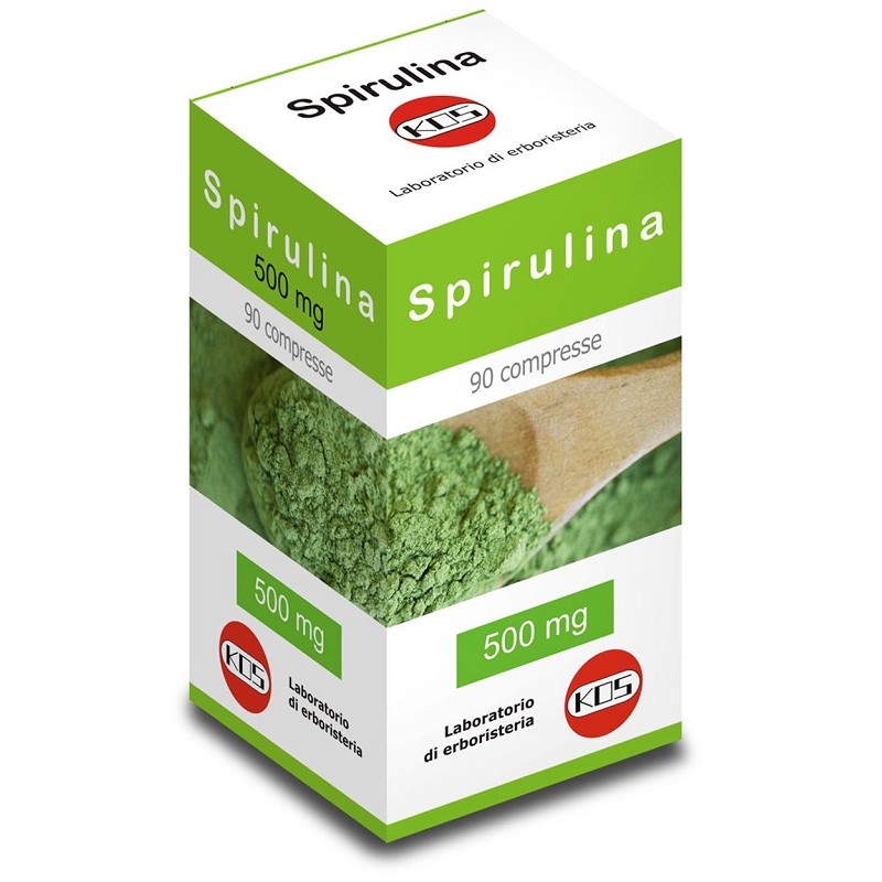 Kos Spirulina 90 Compresse 500 Mg