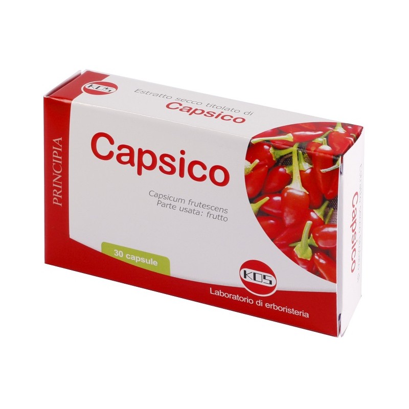 Kos Capsico Estratto Secco 30 Capsule