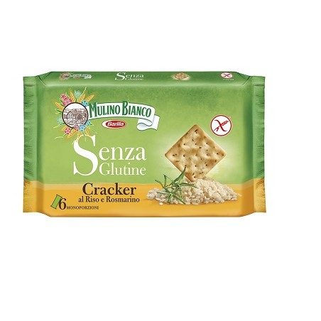 Barilla G. E R. Fratelli Mulino Bianco Cracker Al Riso E Rosmarino 200 G