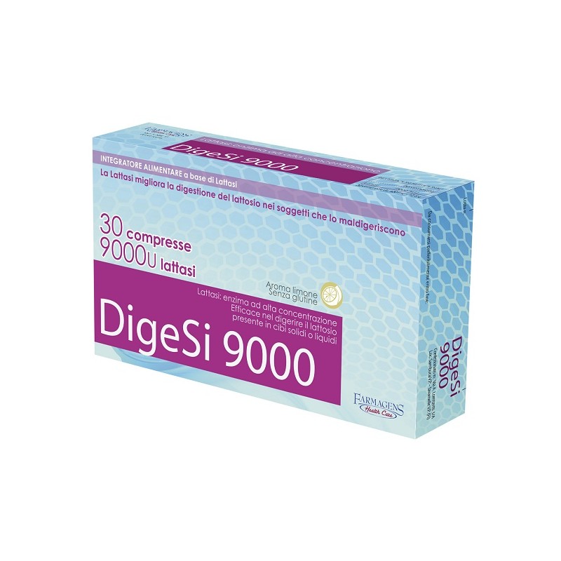 Farmagens Health Care Digesi 9000 30 Compresse 9000u Lattasi