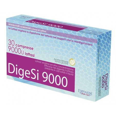 Farmagens Health Care Digesi 9000 30 Compresse 9000u Lattasi