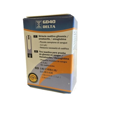 Bruno Farmaceutici Strisce Misurazione Glicemia Bruno Gd40 Delta 25 Pezzi