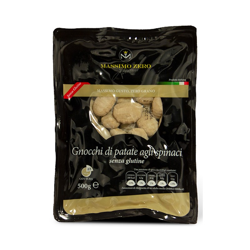 Massimo Zero Gnocchi Agli Spinaci 500 G