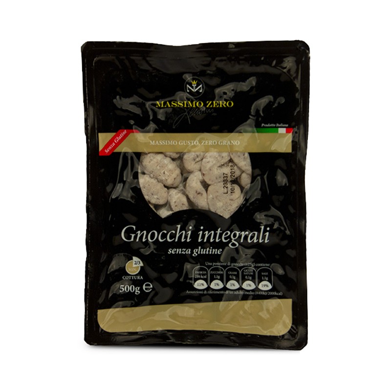 Massimo Zero Gnocchi Integrali 500 G