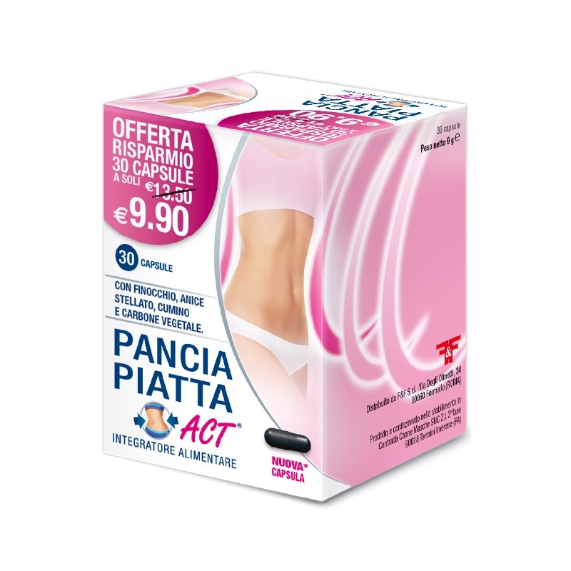 F&f Pancia Piatta Act 30 Capsule