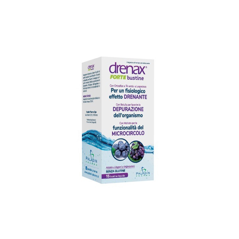 Paladin Pharma Drenax Forte Mirtillo E Uva 15 Bustine