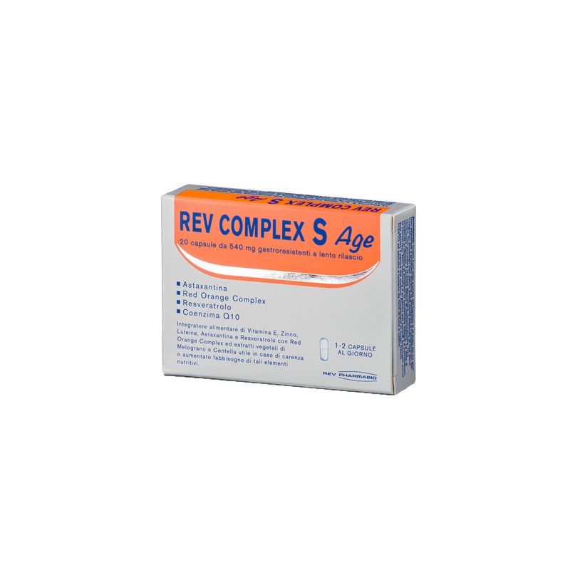 Rev Pharmabio Rev Complex S Age 20 Capsule