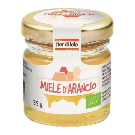 Biotobio Fior Di Loto Mini Miele Di Arancio Bio 35 G