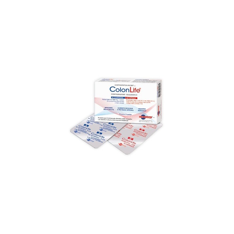 Euro-pharma Colonlife 10 Compresse + 10 Capsule