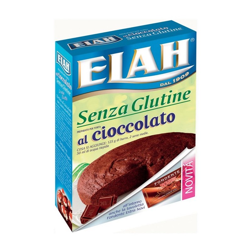 Elah Dufour Elah Preparato Per Torta Al Cioccolato Senza Glutine