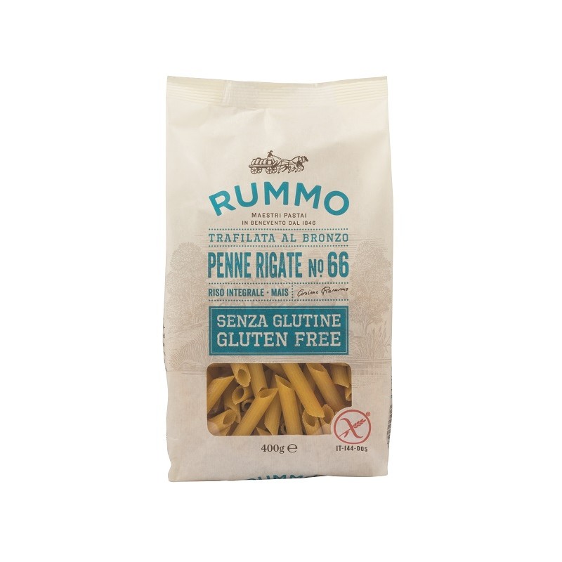 Rummo Penne Rigate N66 Di Riso Integrale E Mais 400 G