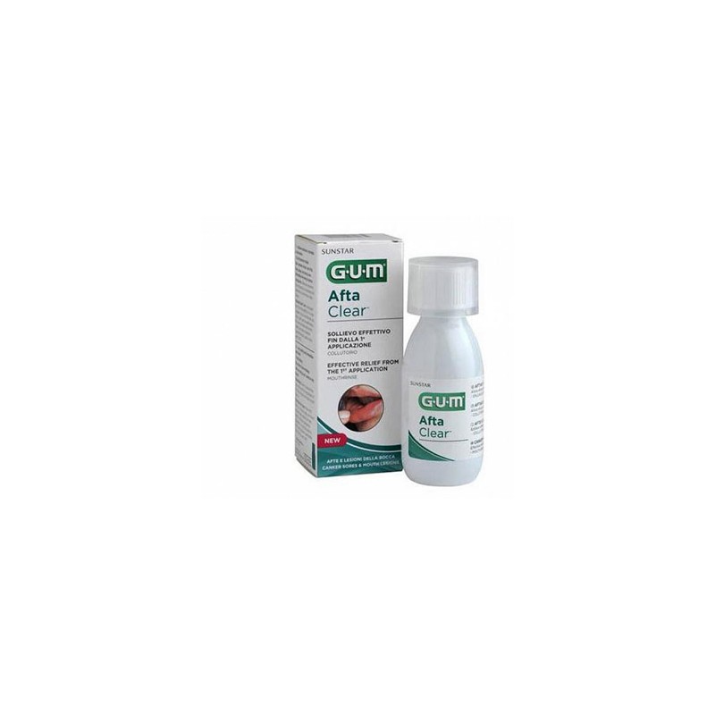 Sunstar Italiana Gum Aftaclear Rinse 120 Ml Collutorio