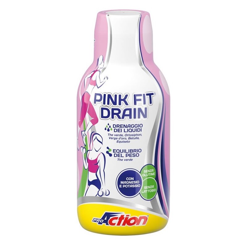 Proaction Pink Fit Drain 500ml