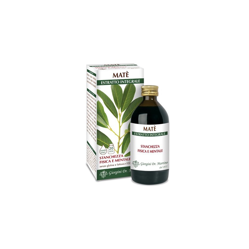 Dr. Giorgini Ser-vis Mate' Estratto Integrale 200 Ml