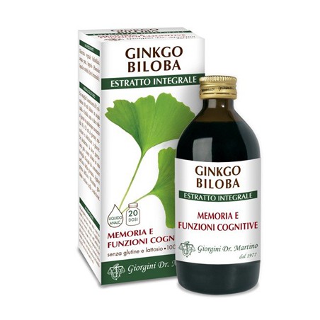 Dr. Giorgini Ser-vis Ginkgo Biloba Estratto Integrale 200 Ml