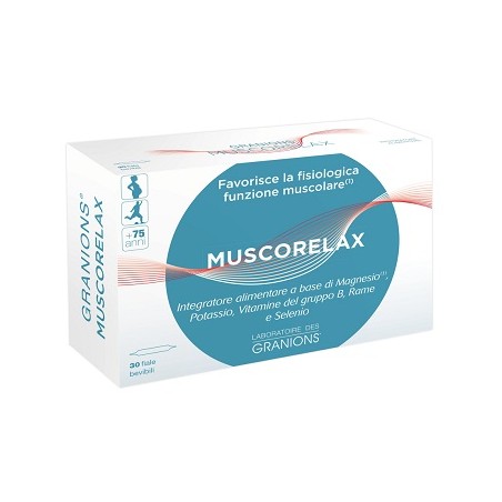 Laboratoires Des Granions Muscorelax 30 Fiale Bevibili