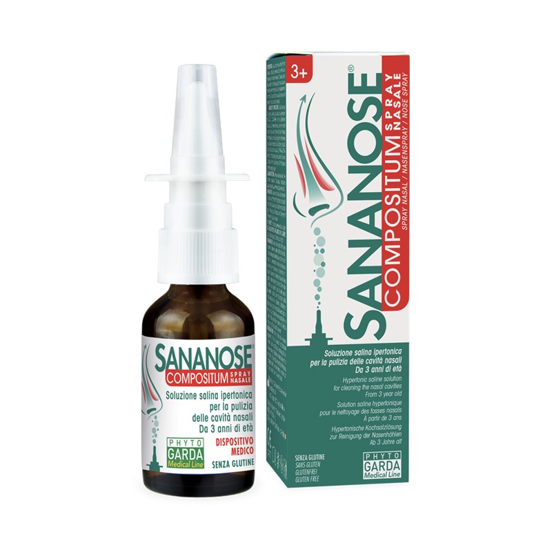 Named Sananose Compositum Spray Nasale Dm 15 Ml