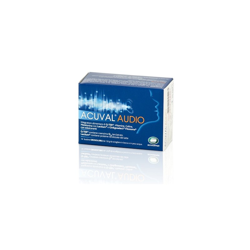 Scharper Acuval Audio 14 Bustine Orosolubile 1,8 G