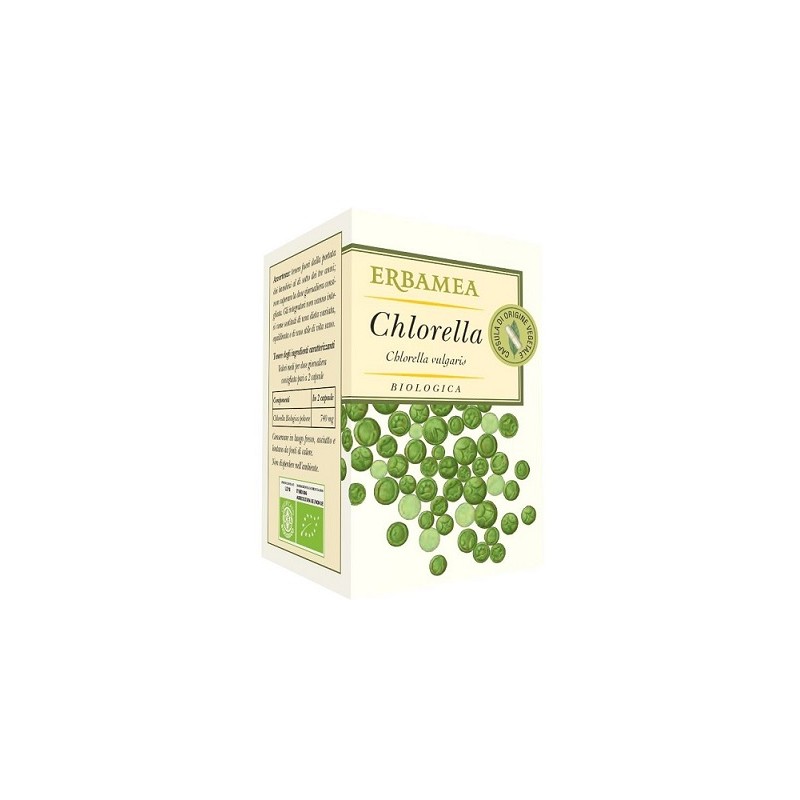 Erbamea Chlorella Biologica 50 Capsule