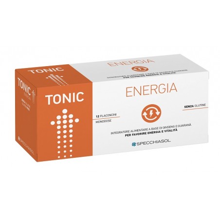 Specchiasol Tonic Energia 12 Flaconcini X 10 Ml